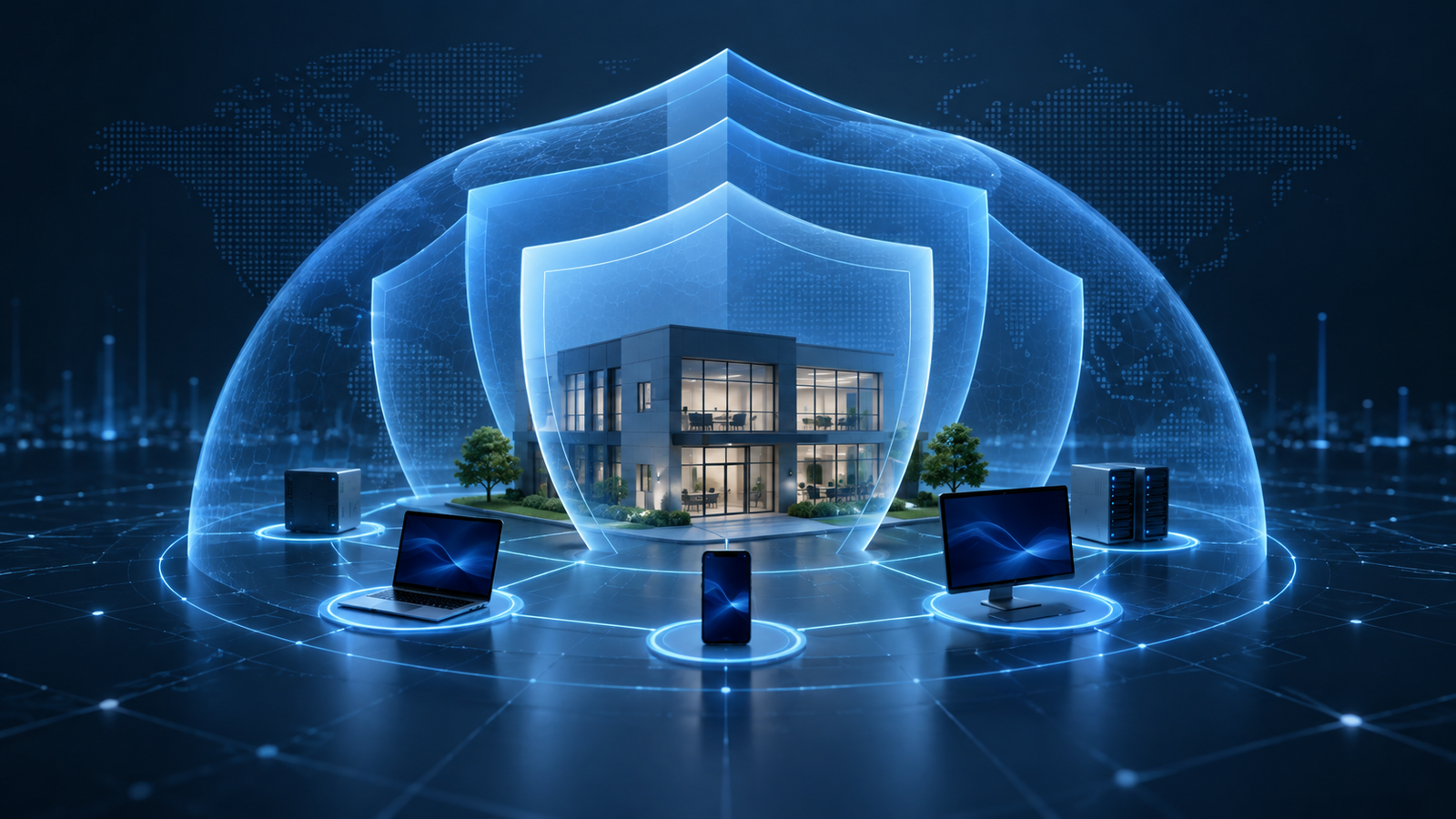 Imagen editorial de Antivirus para empresas