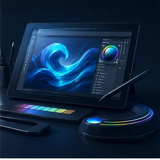 Imagen editorial de Software de diseño